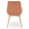 Taberu étkezőszék, narancs / bükkfa