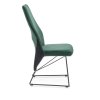 Vera étkezőszék, sötét zöld