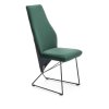 Vera étkezőszék, sötét zöld