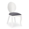 Verdi étkezőszék, fehér / szürke