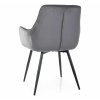 Viona Velvet étkezőszék, szürke