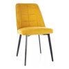Zinnia étkezőszék, sárga
