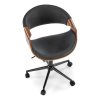 Ezra irodai fotel, dió / fekete