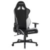 DXRacer GLADIATOR gamer szék, fekete / fehér