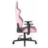 DXRacer GLADIATOR gamer szék, szövet, rózsaszín / fehér