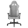 DXRacer GLADIATOR gamer szék, szövet, szürke / fehér