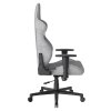 DXRacer GLADIATOR gamer szék, szövet, szürke / fehér