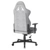DXRacer GLADIATOR gamer szék, szövet, szürke / fehér