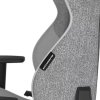 DXRacer GLADIATOR gamer szék, szövet, szürke / fehér