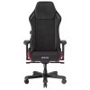 DXRacer MASTER gamer szék, szövet, fekete / piros