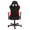 DXRacer OH/FD01/NR gamer szék, szövet, fekete / piros