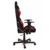 DXRacer OH/FD01/NR gamer szék, szövet, fekete / piros