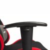 DXRacer OH/FD01/NR gamer szék, szövet, fekete / piros