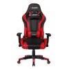 MRacer gamer szék, öko bőr, fekete / piros