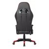MRacer gamer szék, öko bőr, fekete / piros