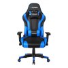 MRacer gamer szék, öko bőr, fekete / kék