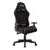 MRacer gamer szék, szövet, fekete