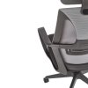 Valdez irodai szék, szürke / fekete
