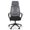 Valdez irodai szék, szürke / fekete
