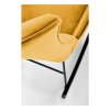 Bazalto hintaszék, sárga