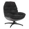 Linton fotel, fekete