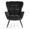 Tyrion fotel, fekete
