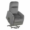 Javier Velvet állítható fotel, szürke