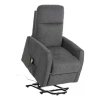 Javier állítható fotel, sötét szürke