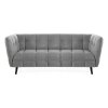Castello kanapé, háromüléses, szürke