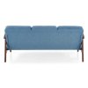 Tanti kanapé, háromüléses, kék
