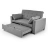 Ace kinyitható kanapé, kétüléses, szürke