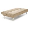 Maverick kinyitható kanapé, háromüléses, bézs