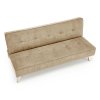 Maverick kinyitható kanapé, háromüléses, bézs