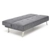 Maverick kinyitható kanapé, háromüléses, szürke