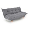 Zach kinyitható kanapé, háromüléses, szürke