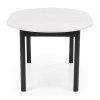Russell étkezőasztal, krém / fekete