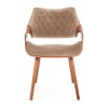 Lacy étkezőszék, bézs / dió