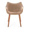 Lacy étkezőszék, bézs / dió