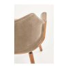 Lacy étkezőszék, bézs / dió