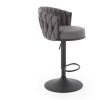 Noemi bárszék, szürke