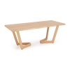 Massive III étkezőasztal, tölgy