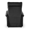 Semir II masszázsfotel, fekete