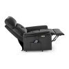 Semir II masszázsfotel, fekete