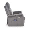 Semir II masszázsfotel, szürke