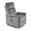 Semir II masszázsfotel, szürke