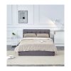 Padva ágy 140 x 200 cm, szürke