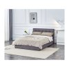 Padva ágy 140 x 200 cm, szürke