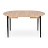 Darren étkezőasztal, artisan tölgy / fekete