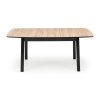 Hank étkezőasztal, artisan tölgy / fekete