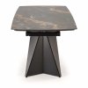 Havelock étkezőasztal, fekete márvány